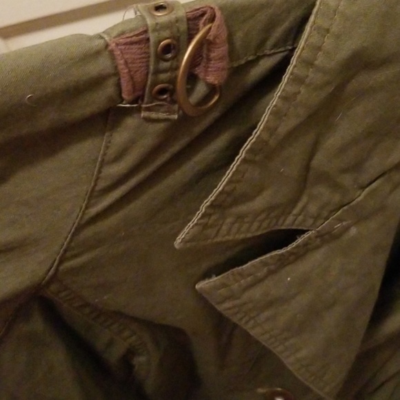 EUC 3/4 SLEEVE LIGHTWEIGHT MILITARY JACKET  SZ.1X - Picture 6 of 8